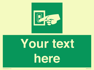 Custom Light Switch Sign